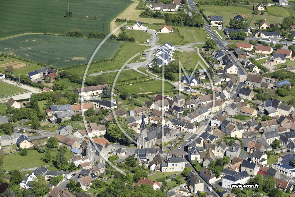 Photo arienne de Soug-le-Ganelon