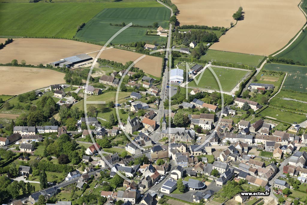 Photo arienne de Soug-le-Ganelon