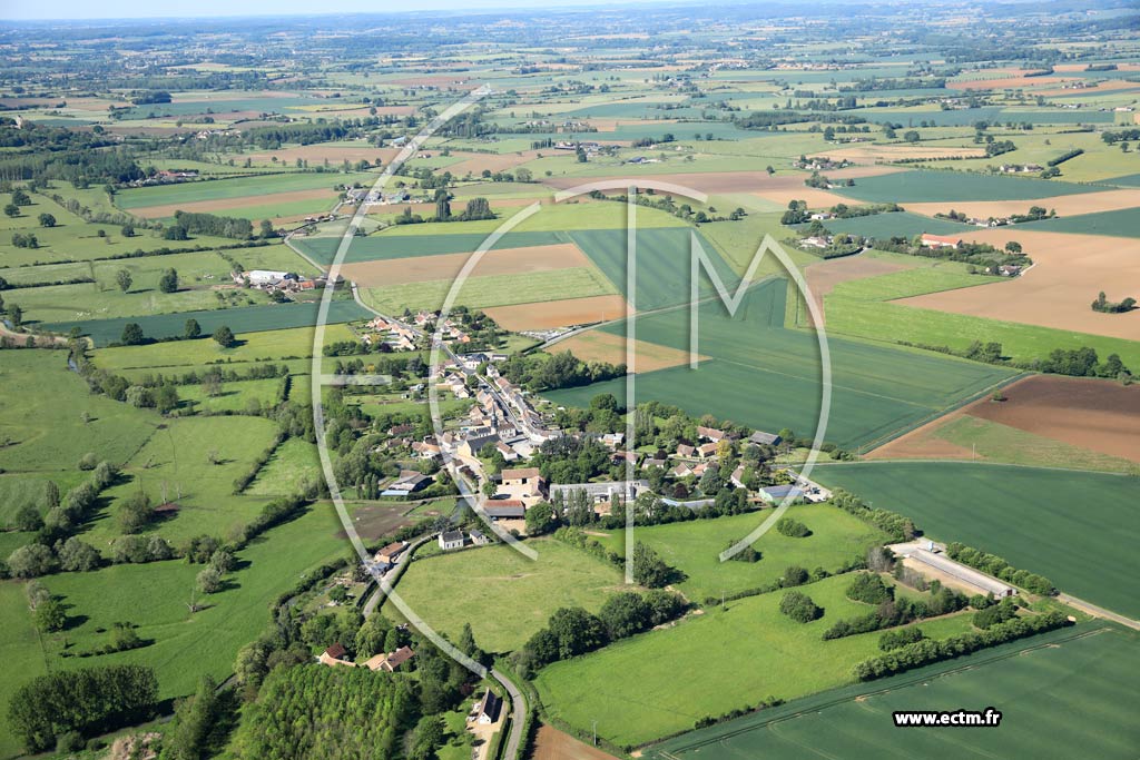 Photo arienne de Cong-sur-Orne