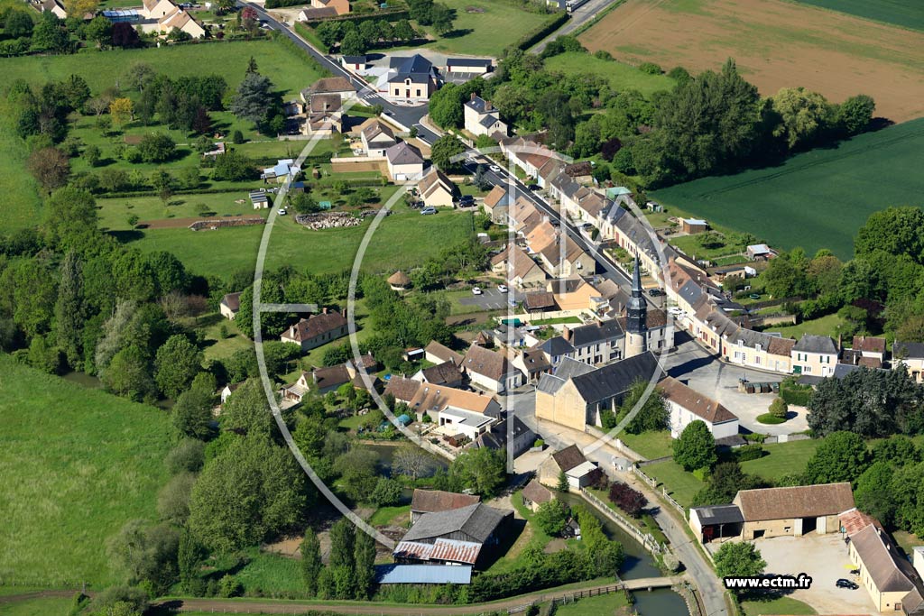 Photo arienne de Cong-sur-Orne