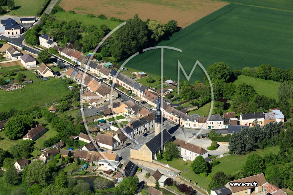 Photo arienne de Cong-sur-Orne