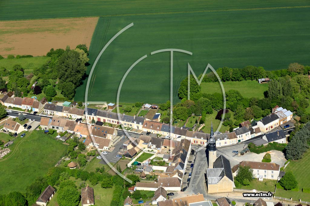 Photo arienne de Cong-sur-Orne