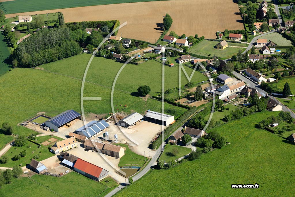 Photo arienne de Diss-sous-Ballon