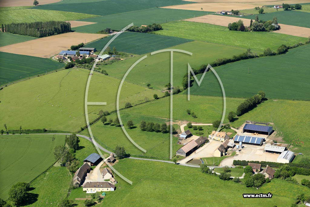Photo arienne de Diss-sous-Ballon (La Groulire)