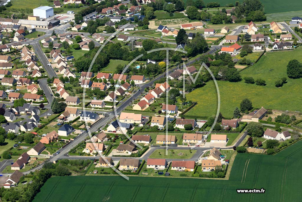 Photo arienne de Marolles-les-Braults