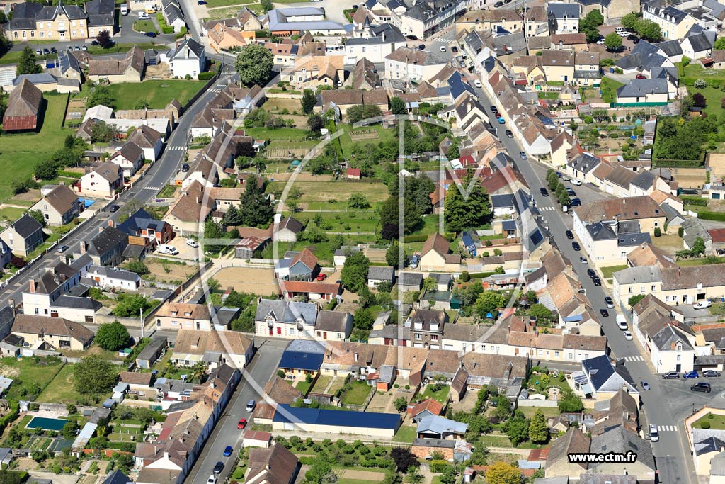 Photo arienne de Marolles-les-Braults