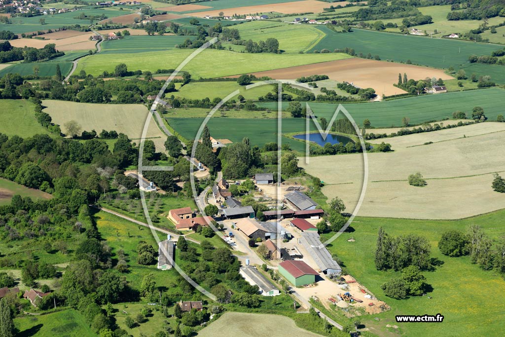 Photo arienne de Mzires-sous-Lavardin (Les Rebillardires)