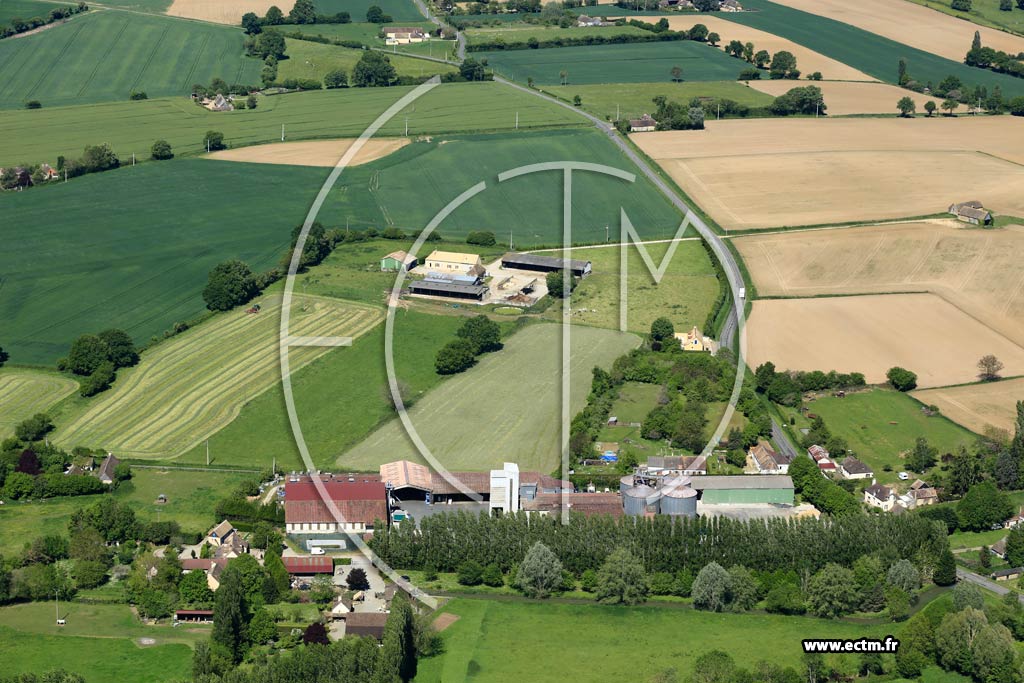 Photo arienne de Monc-en-Saosnois (La Lucette)