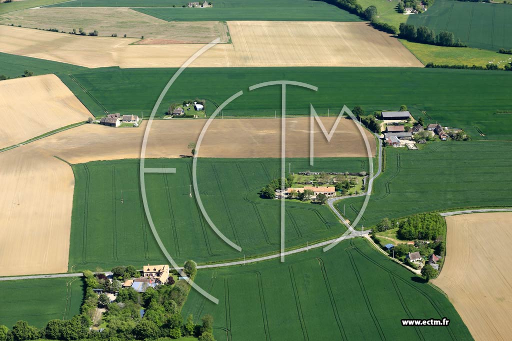 Photo arienne de Monc-en-Saosnois (Les Nos)
