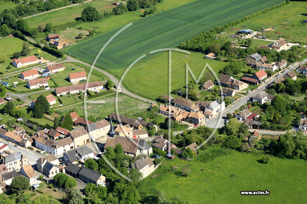 Photo arienne de Saint-Aignan