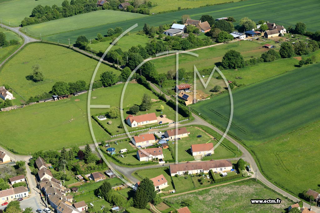 Photo arienne de Saint-Aignan