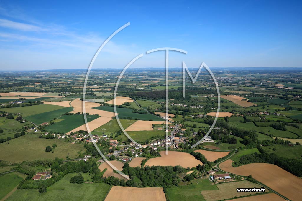 Photo arienne de Saint-Christophe-du-Jambet
