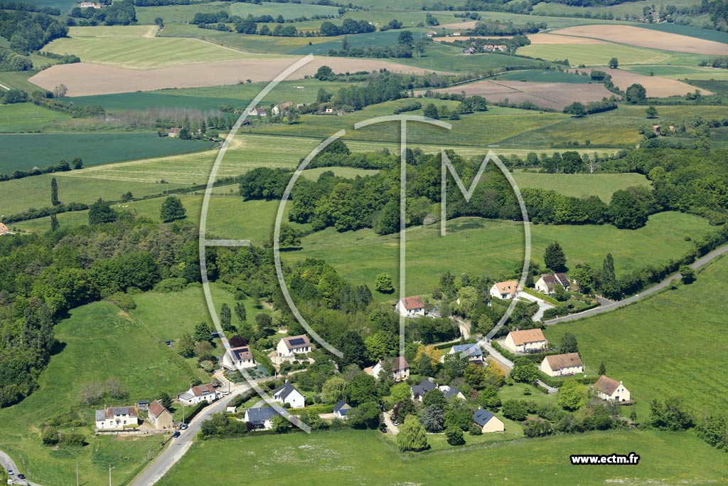 Photo arienne de Domfront-en-Champagne