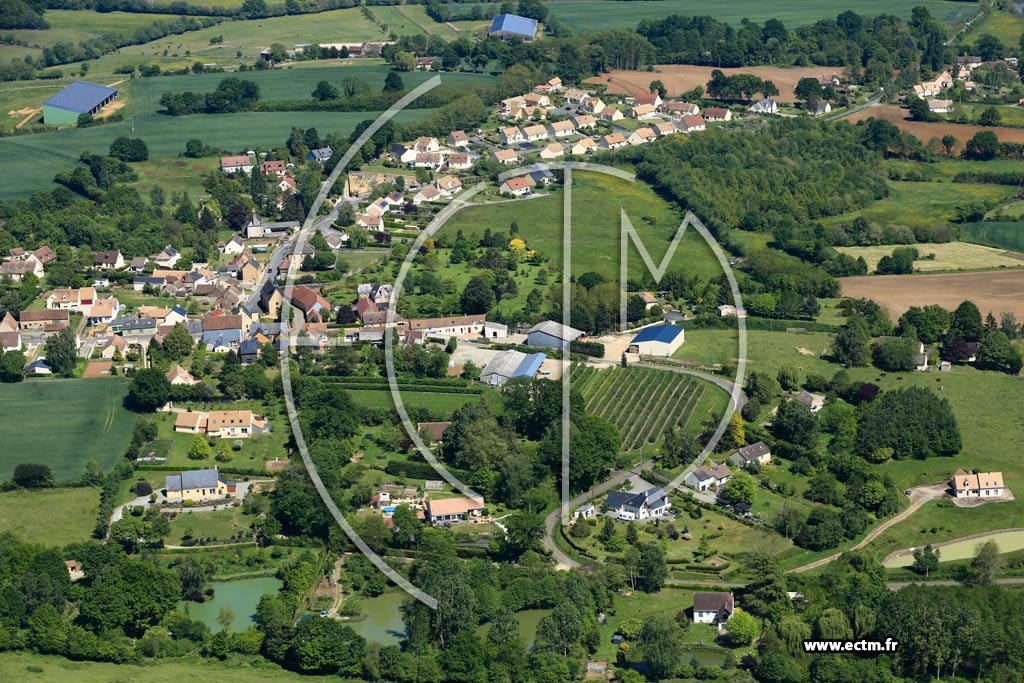 Photo arienne de La Chapelle-Saint-Fray