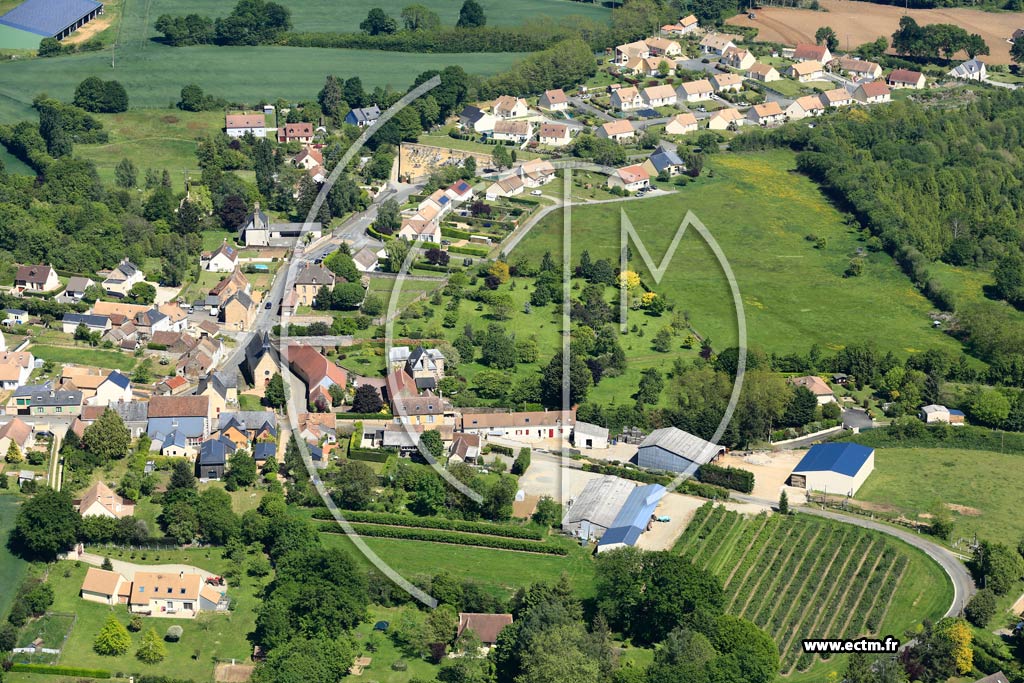 Photo arienne de La Chapelle-Saint-Fray