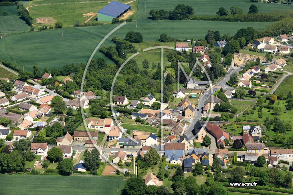 Photo arienne de La Chapelle-Saint-Fray