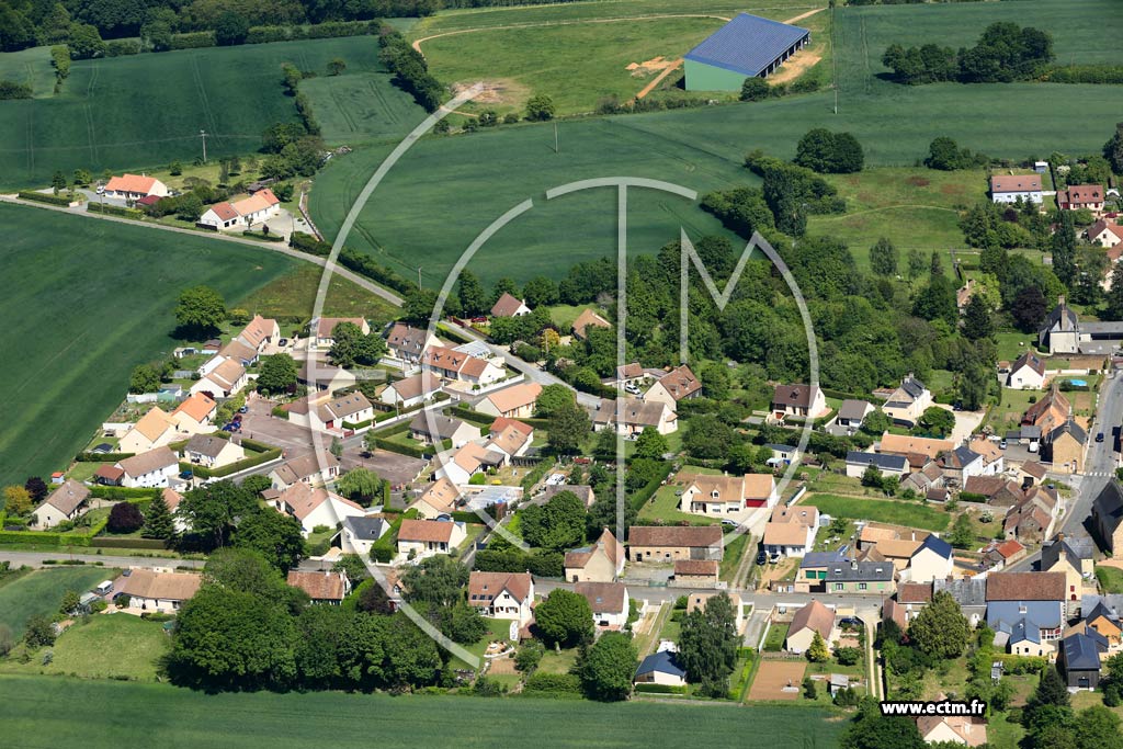Photo arienne de La Chapelle-Saint-Fray