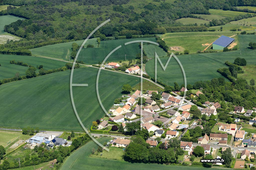 Photo arienne de La Chapelle-Saint-Fray