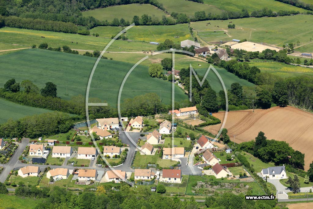Photo arienne de La Chapelle-Saint-Fray