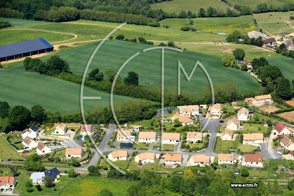 Photo arienne de La Chapelle-Saint-Fray