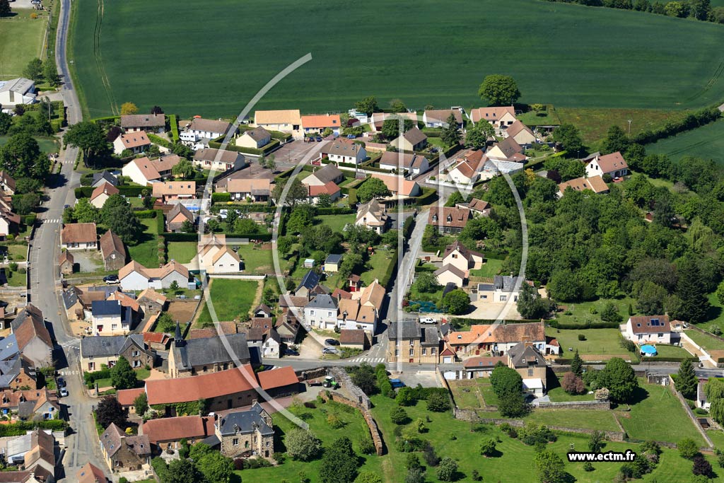 Photo arienne de La Chapelle-Saint-Fray