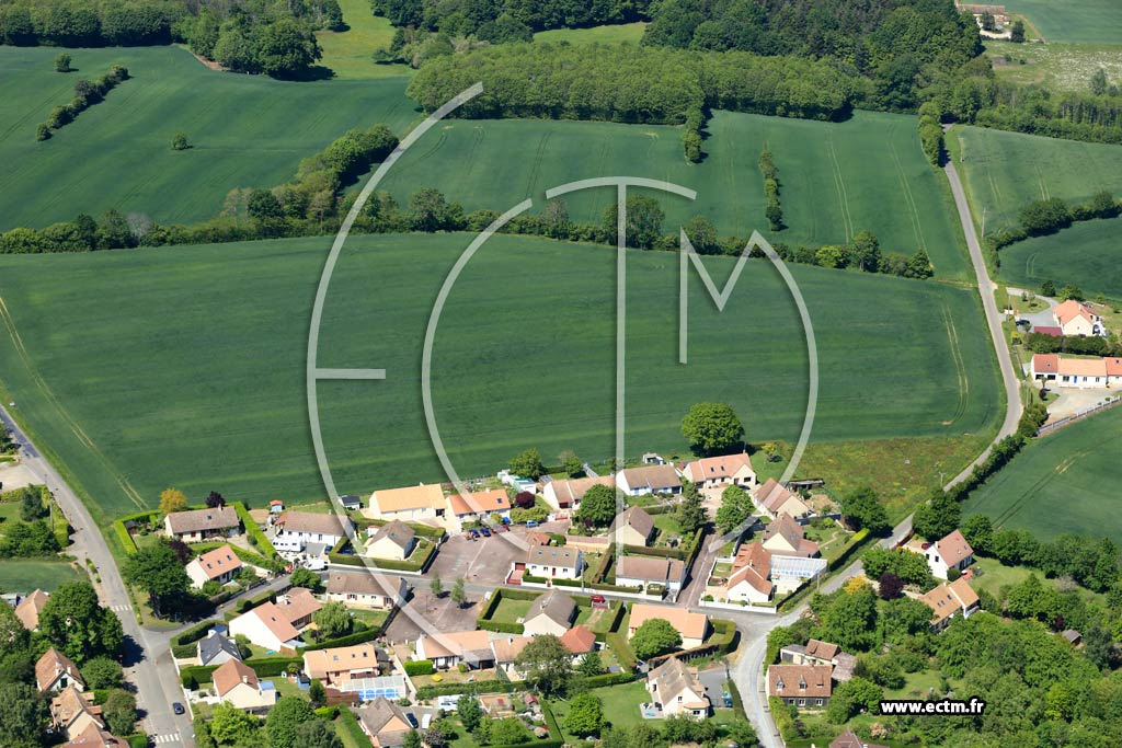 Photo arienne de La Chapelle-Saint-Fray
