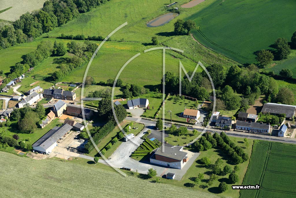 Photo arienne de Saint-Symphorien