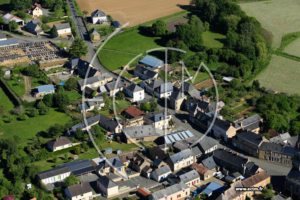 Photo arienne de Saint-Symphorien