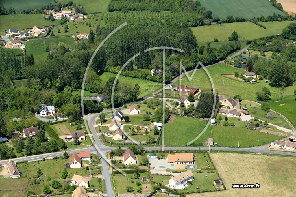 Photo arienne de Bonntable (Le Gu)