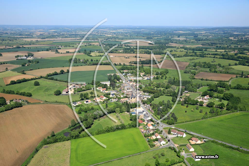 Photo arienne de Rouperroux-le-Coquet