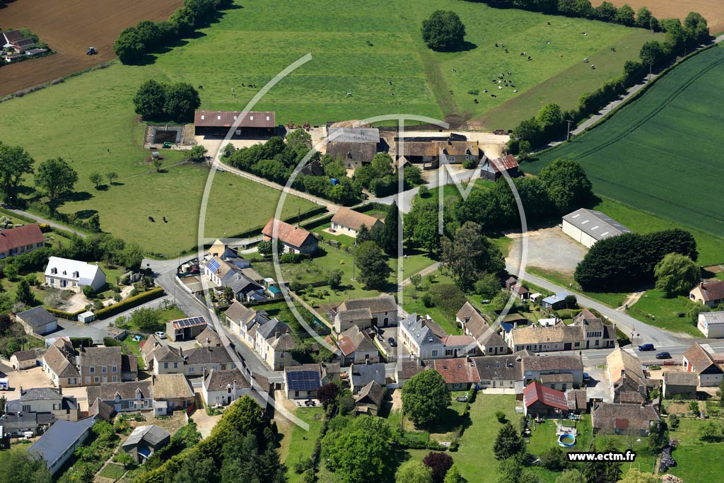 Photo arienne de Rouperroux-le-Coquet