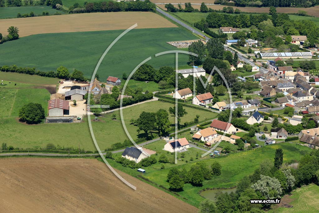 Photo arienne de Rouperroux-le-Coquet