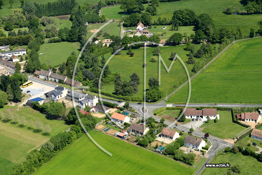 Photo arienne de Rouperroux-le-Coquet