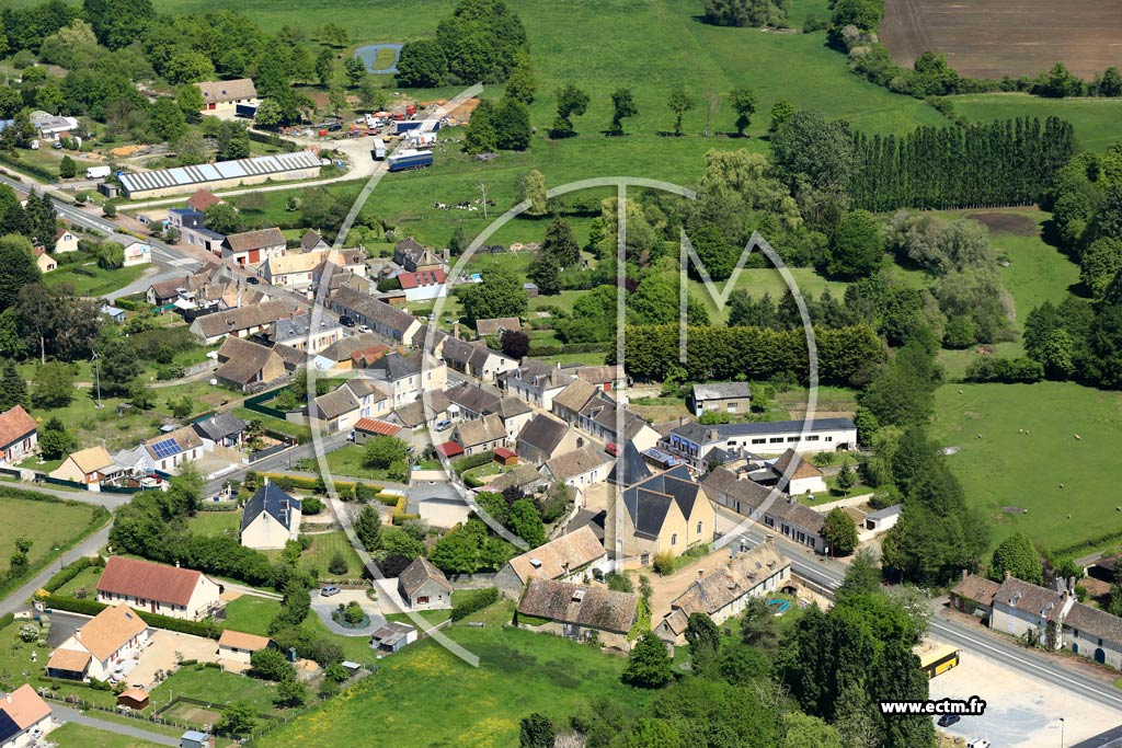 Photo arienne de Rouperroux-le-Coquet