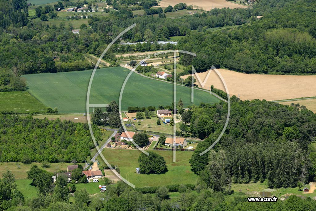 Photo arienne de Torc-en-Valle (Les Blazottires)