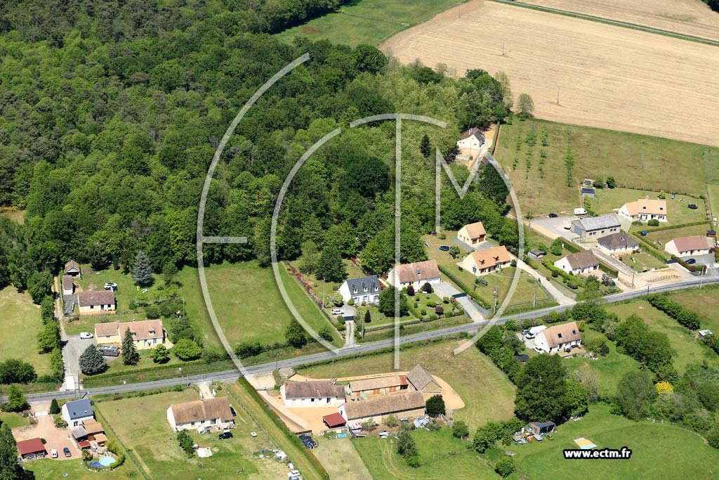 Photo arienne de Torc-en-Valle (Les Ziards)