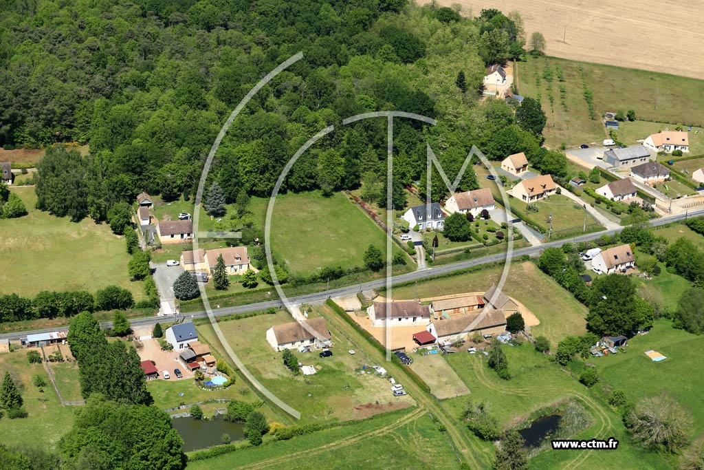 Photo arienne de Torc-en-Valle (Les Ziards)