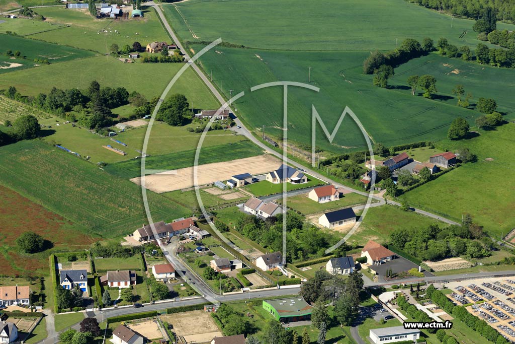 Photo arienne de Bouloire
