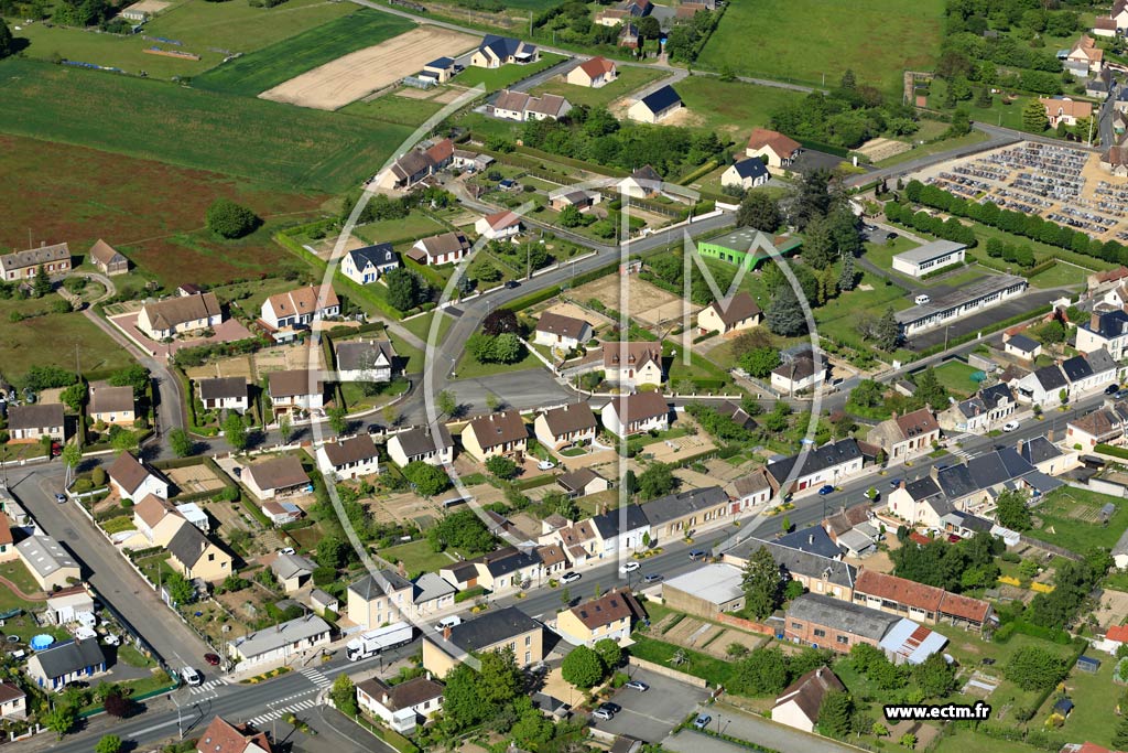 Photo arienne de Bouloire