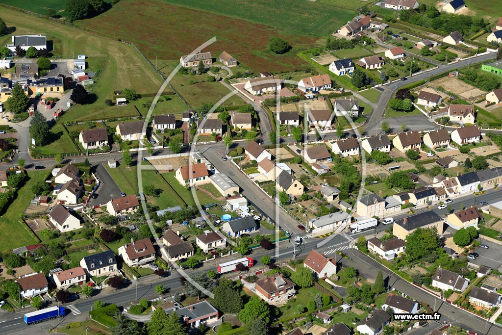 Photo arienne de Bouloire