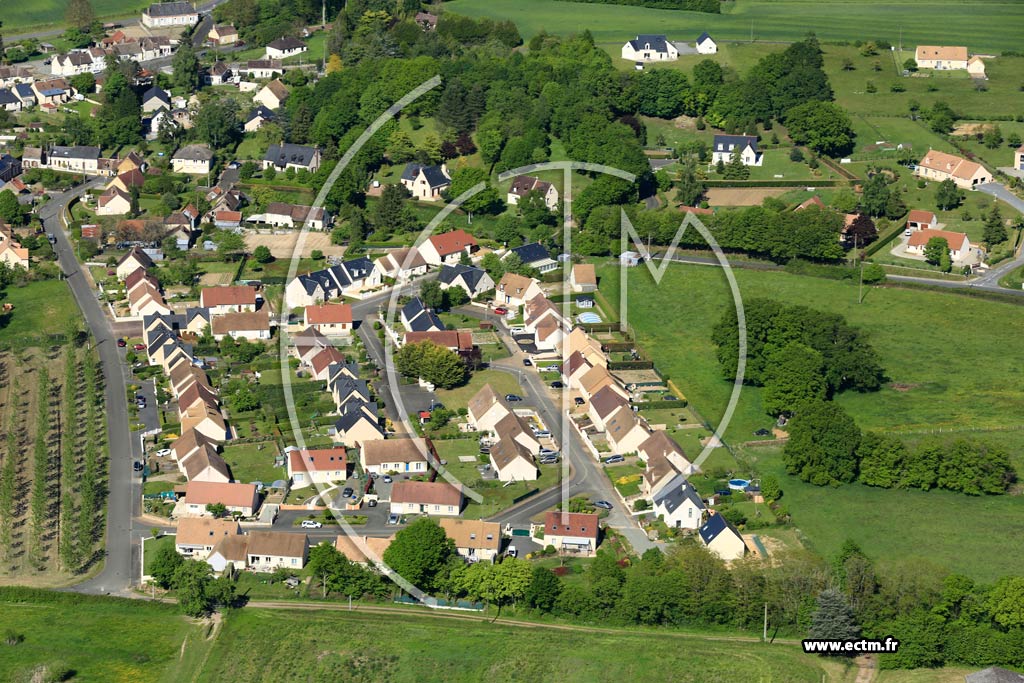 Photo arienne de Bouloire