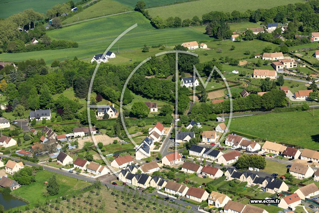 Photo arienne de Bouloire
