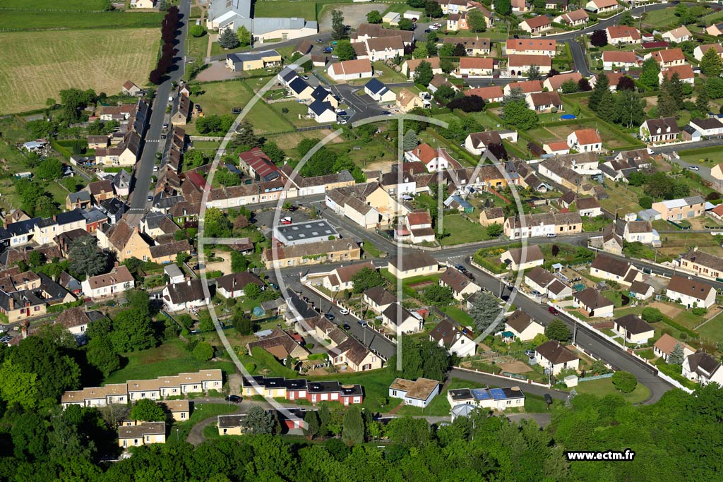 Photo arienne de Dollon