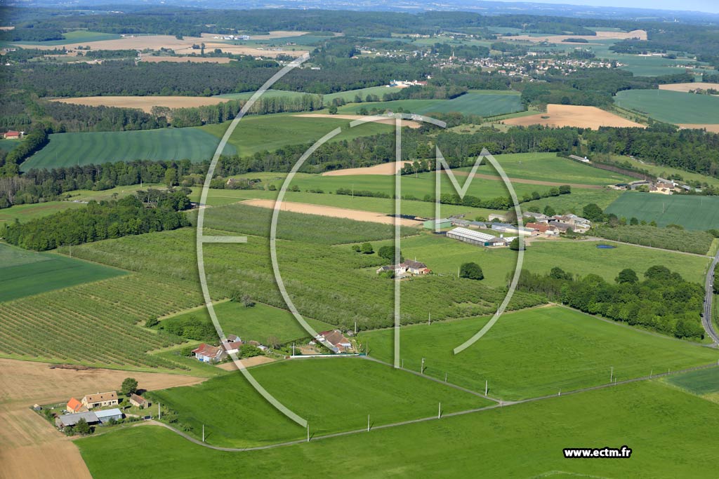 Photo arienne de Dollon (La Fassire)