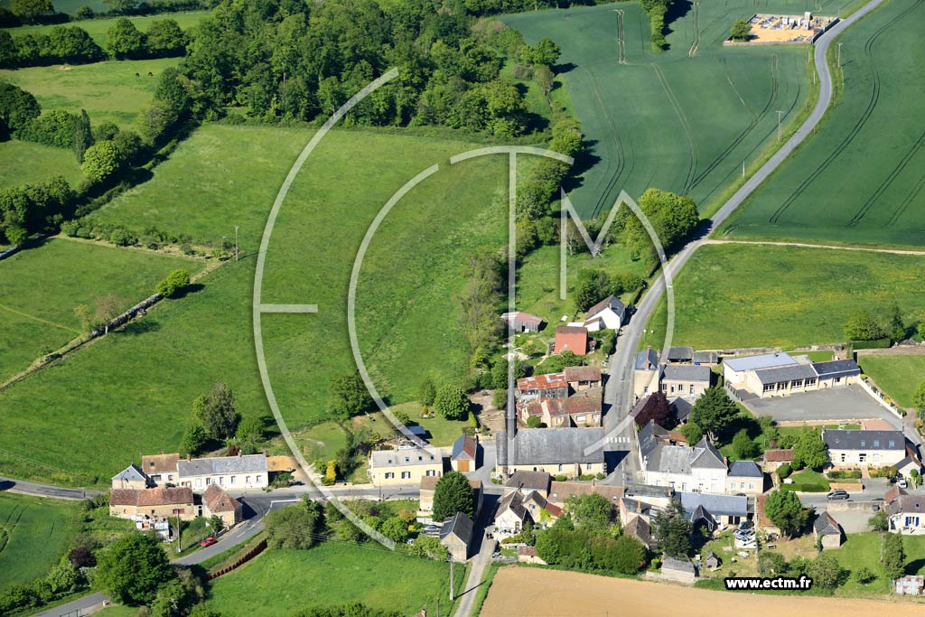 Photo arienne de Maisoncelles