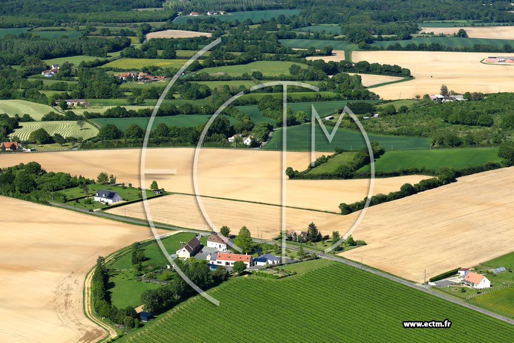 Photo arienne de Maisoncelles (La Mtairie)