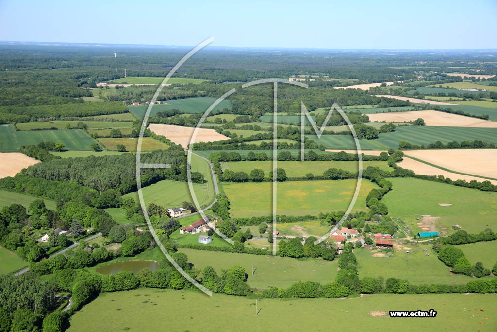 Photo arienne de Maisoncelles (Les Maisonnets)