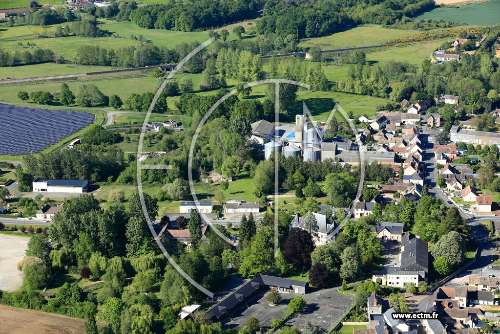 Photo arienne de Thorign-sur-Du