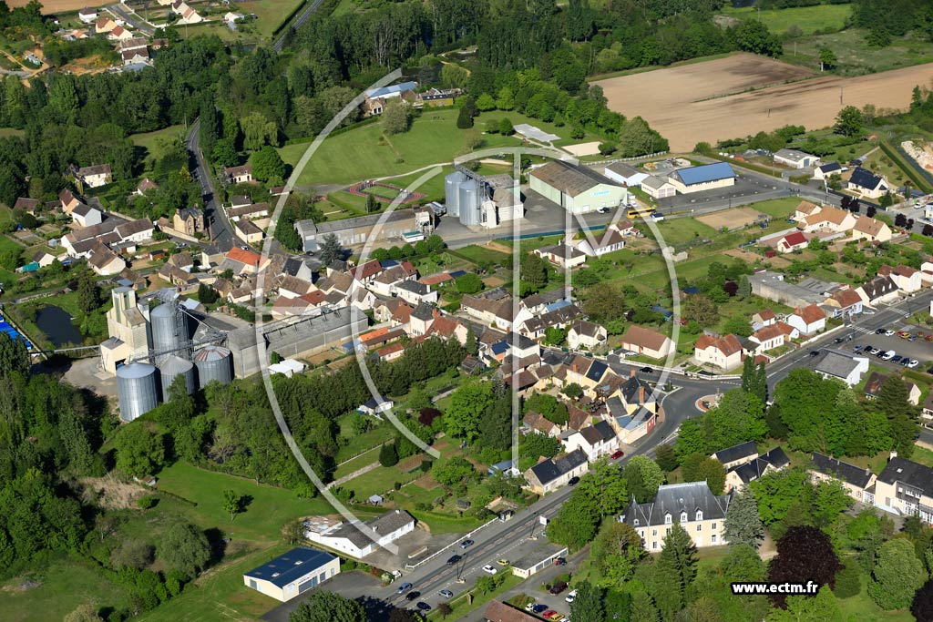 Photo arienne de Thorign-sur-Du