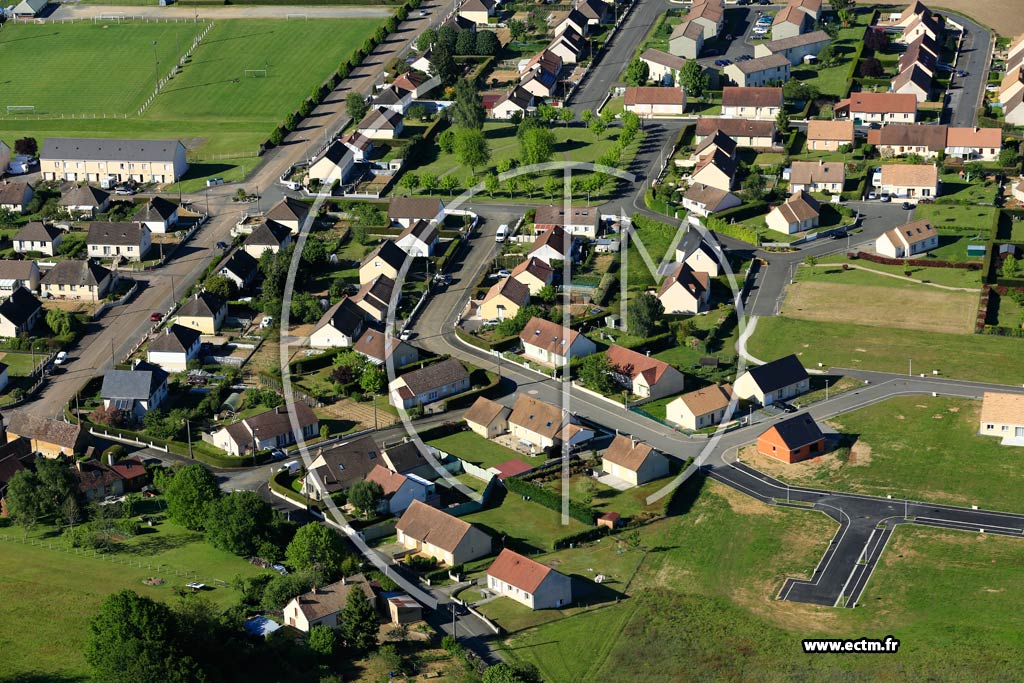 Photo arienne de Thorign-sur-Du